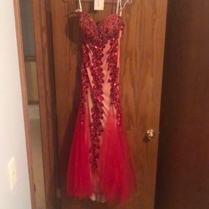 Beaded prom/formal dress